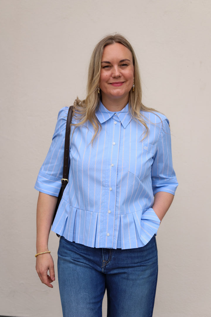 Nuria Top Stripe Blue
