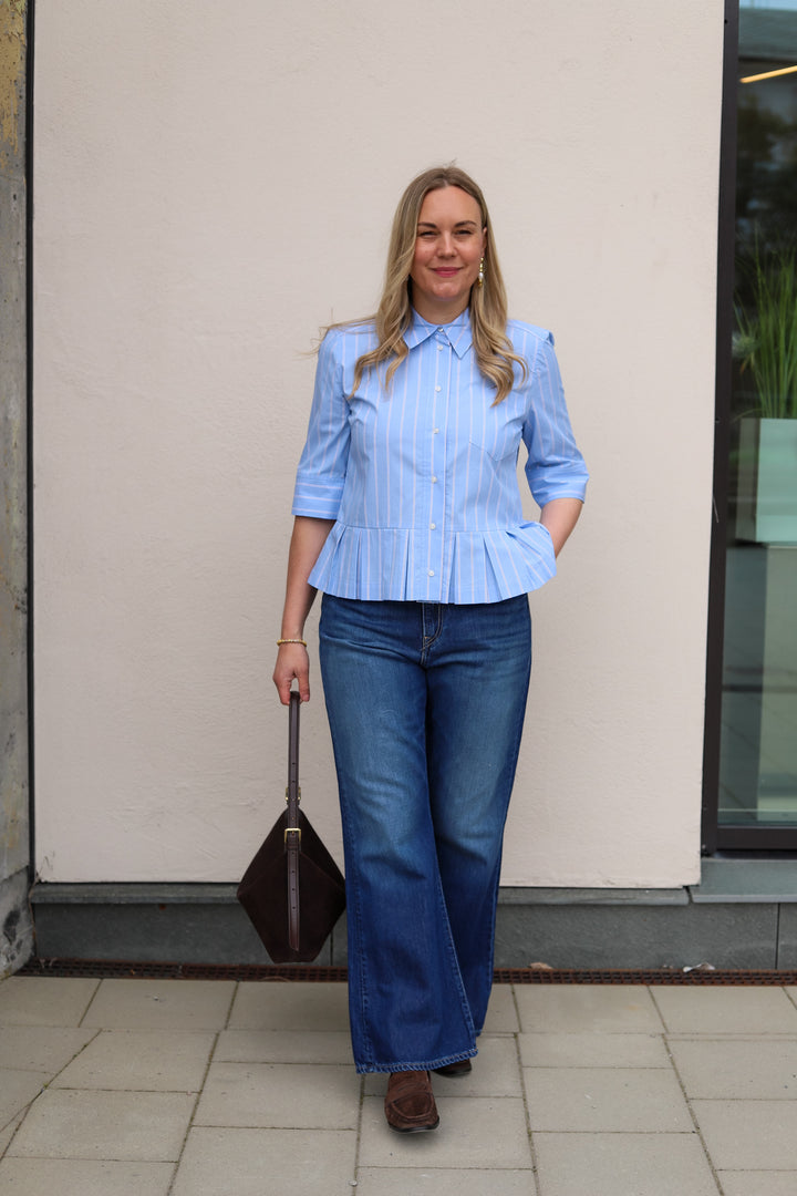 Nuria Top Stripe Blue