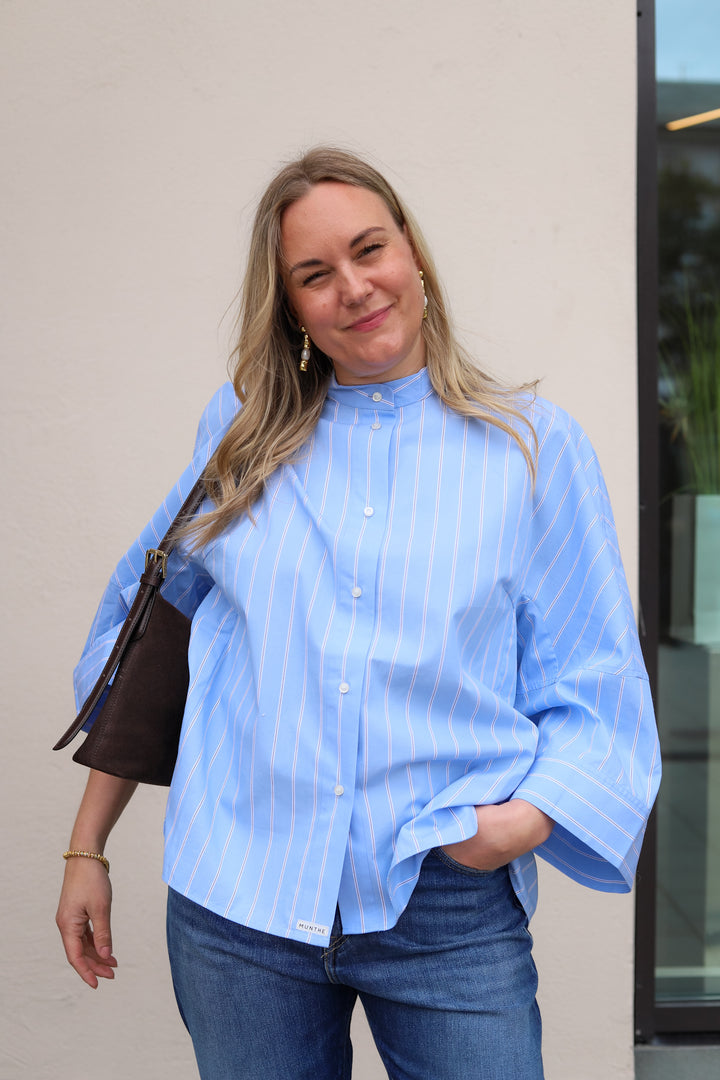 Neela Top Stripe Blue