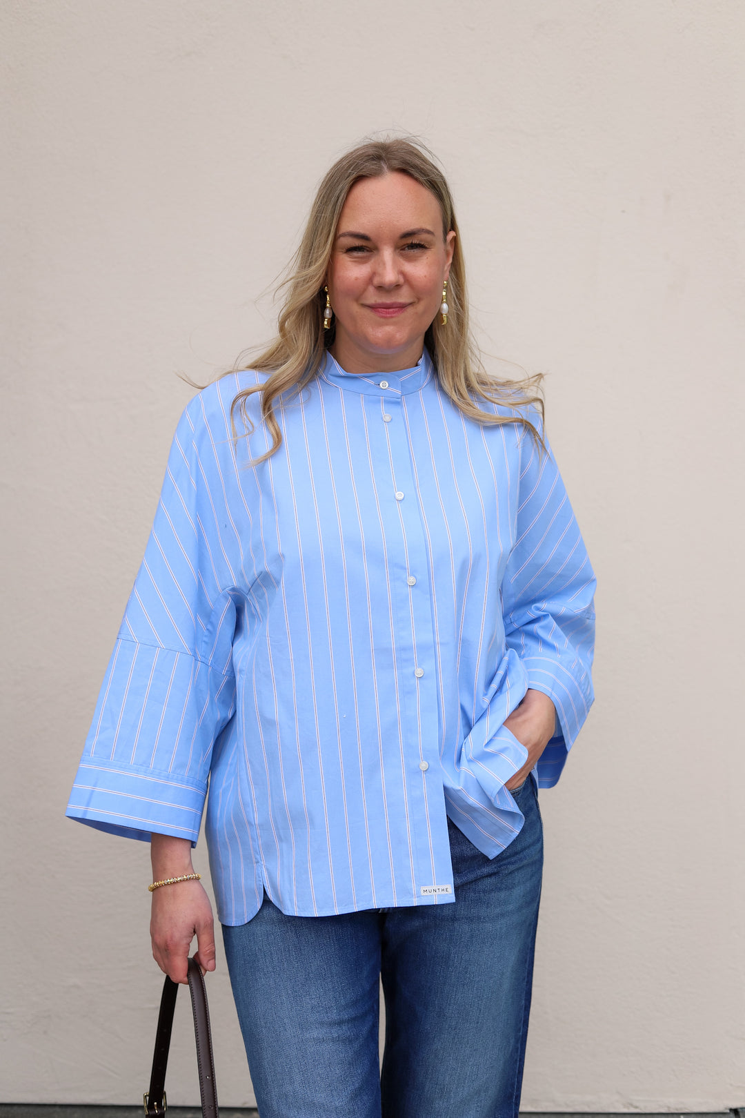 Neela Top Stripe Blue