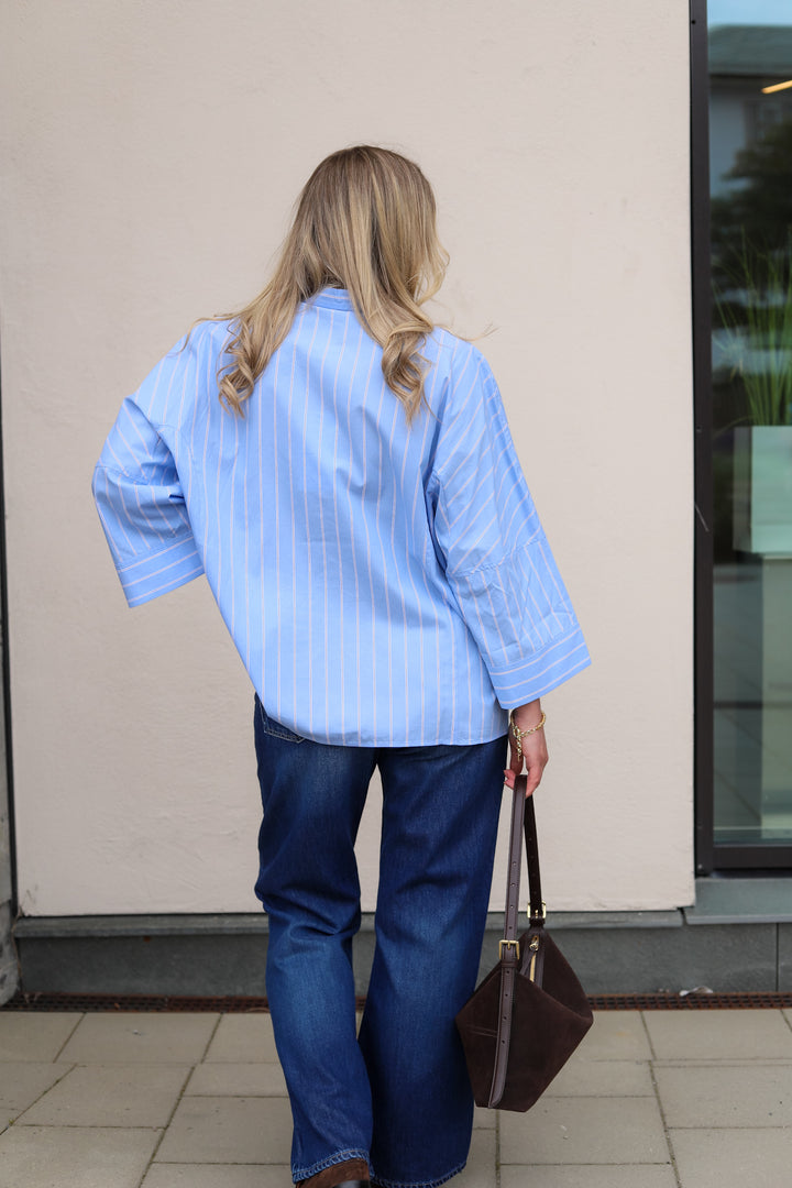 Neela Top Stripe Blue