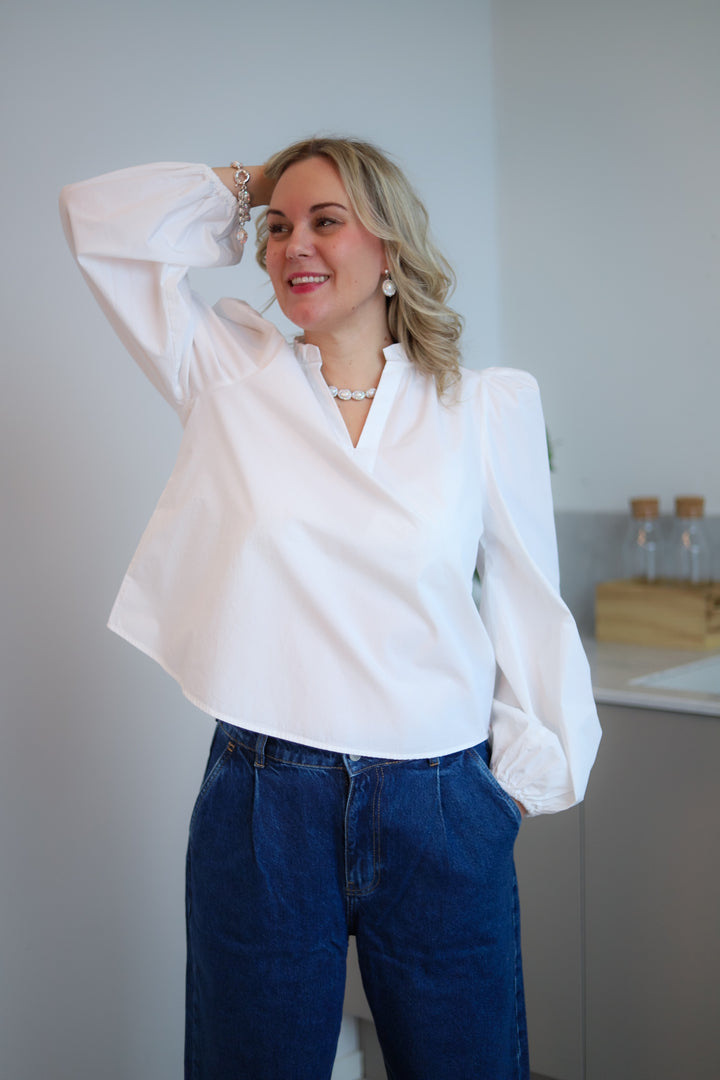 Infinity Blouse White