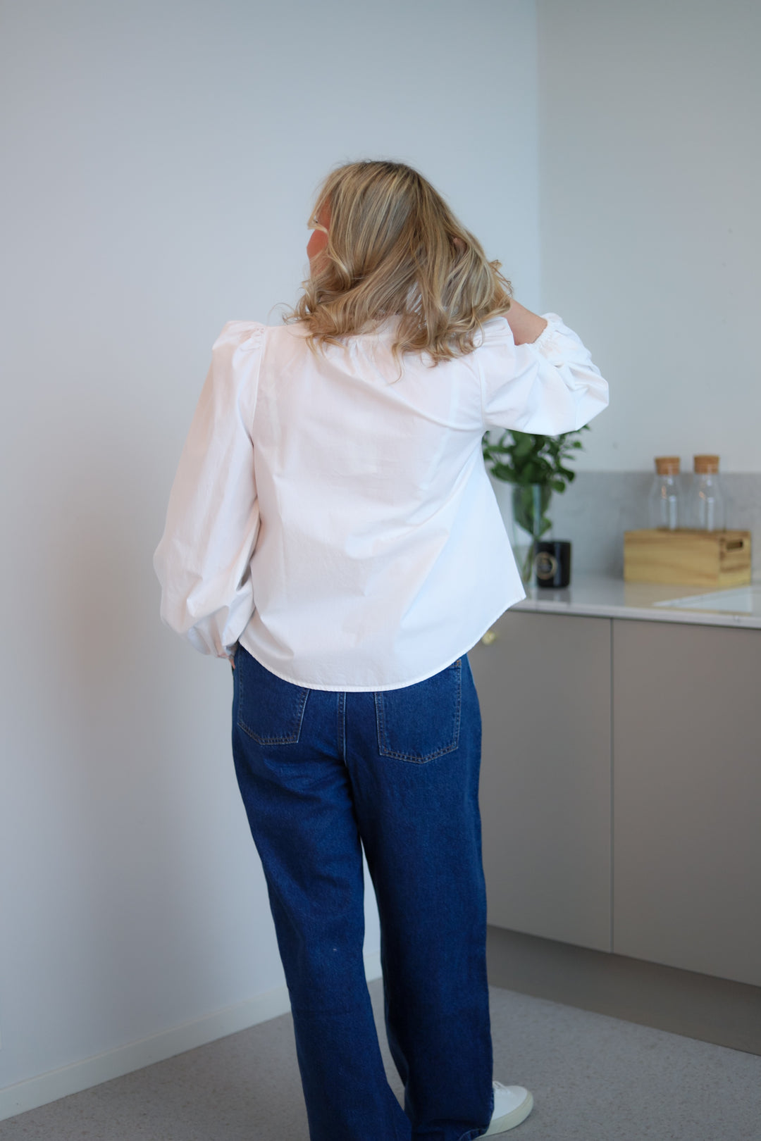 Infinity Blouse White