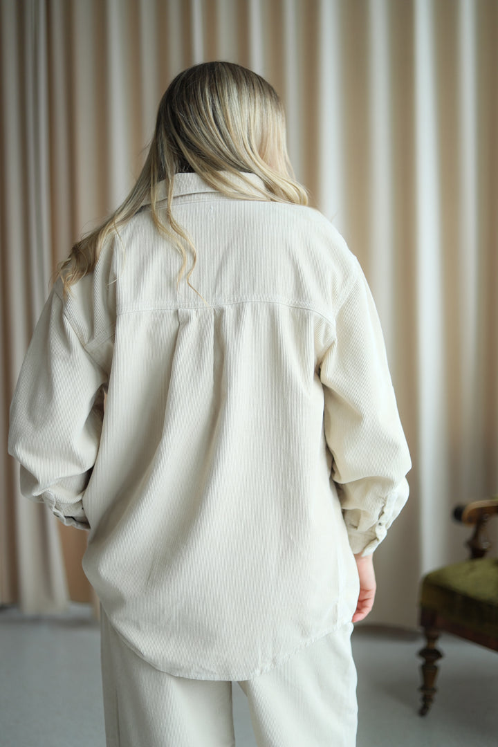 Alex Cord Shirt Greige