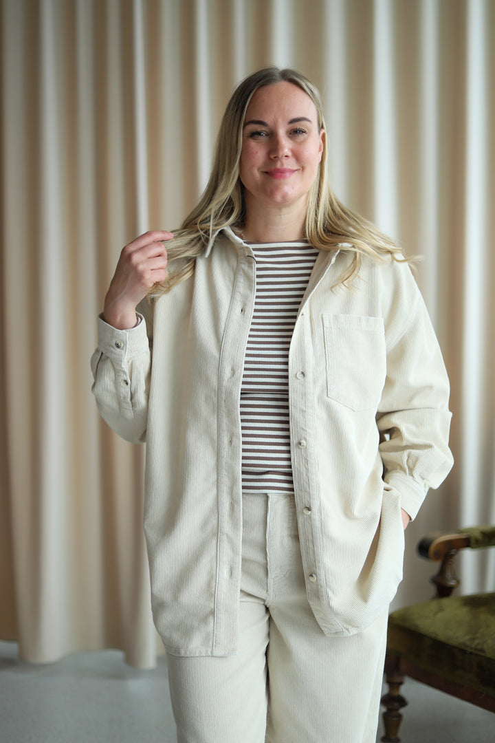 Alex Cord Shirt Greige
