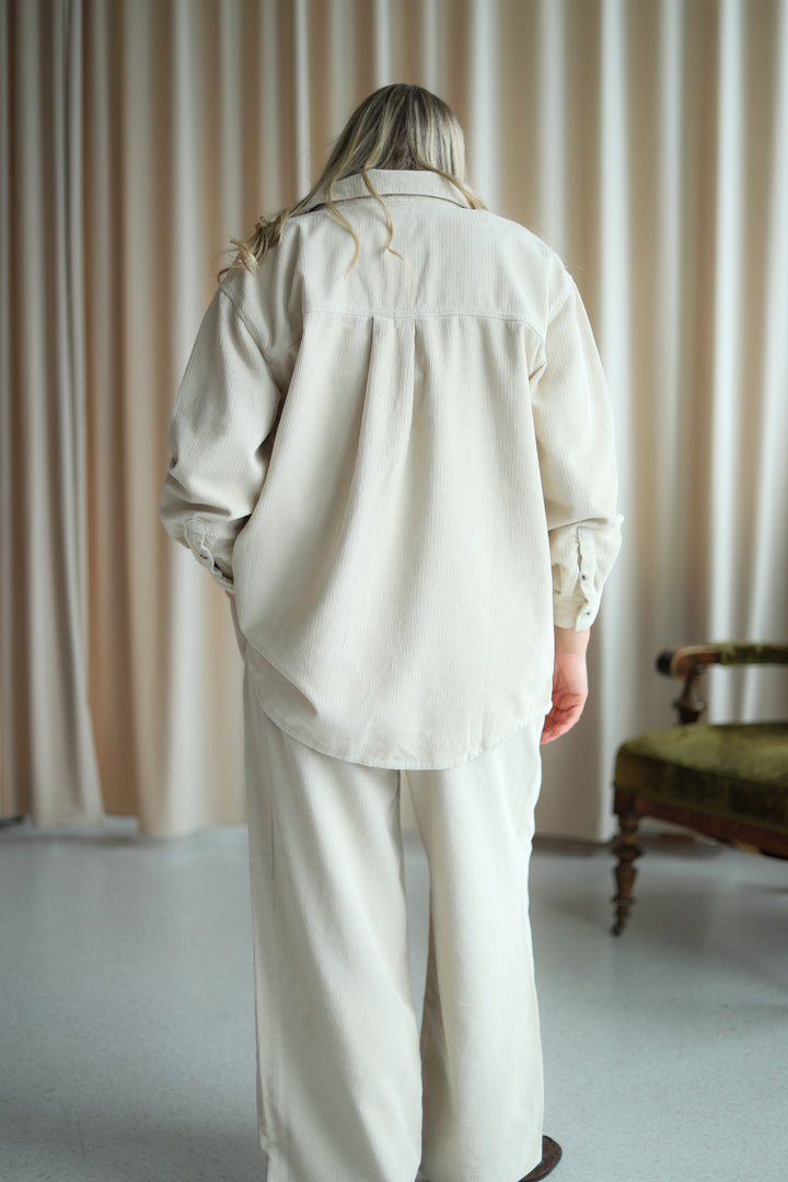 Alex Cord Shirt Greige
