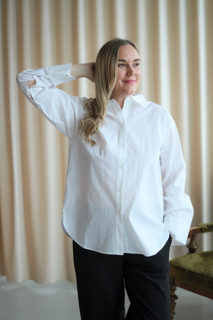 Betty Button Shirt Offwhite
