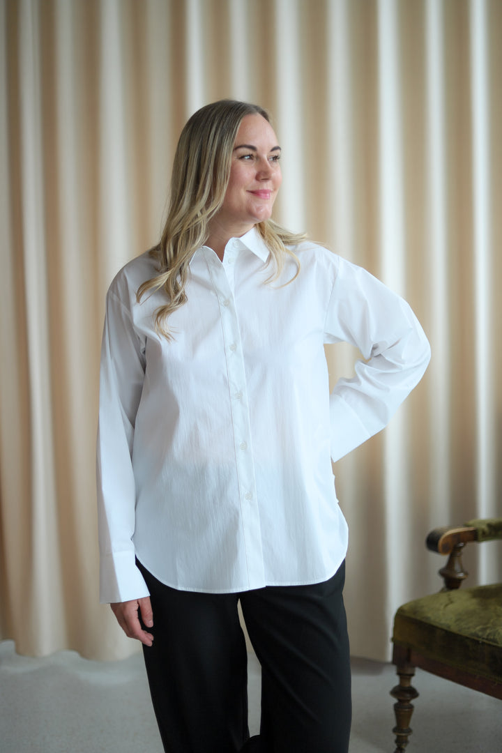 Betty Button Shirt Offwhite