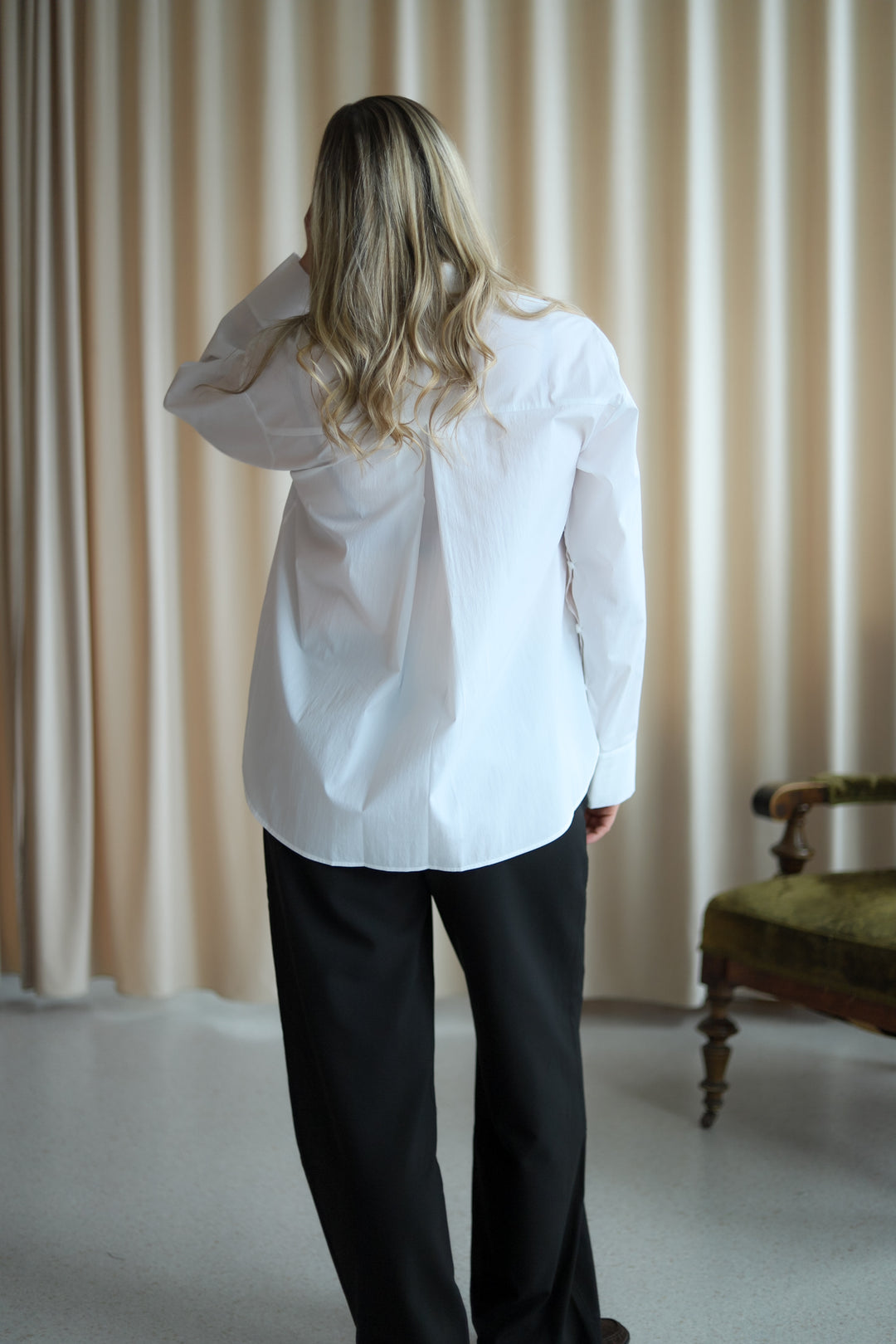 Betty Button Shirt Offwhite