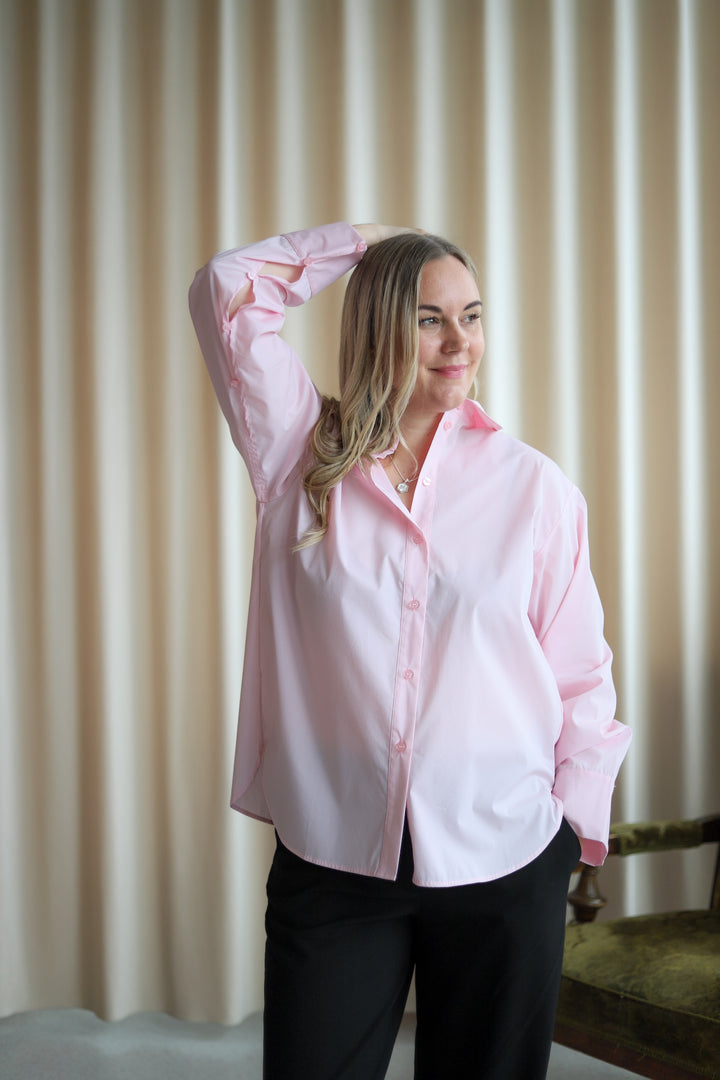 Betty Button Shirt Light Pink