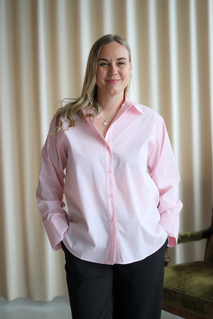 Betty Button Shirt Light Pink