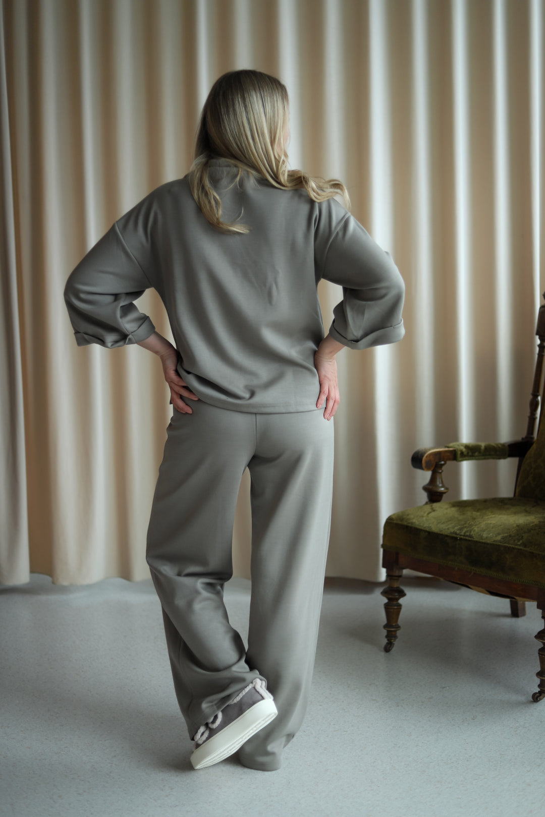 Elle Pant Stone Sand
