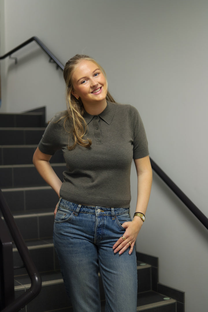 Mynthe Polo Knit Mole