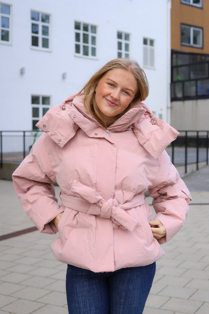 Steilia Brushed Down Jacket Lt. Pink