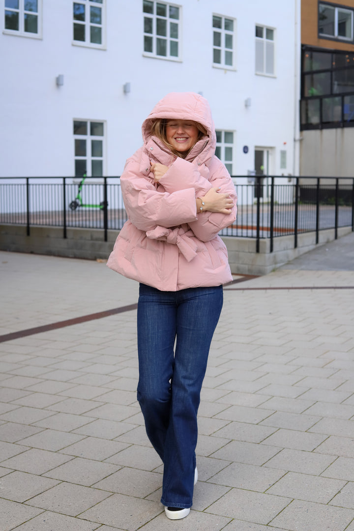 Steilia Brushed Down Jacket Lt. Pink