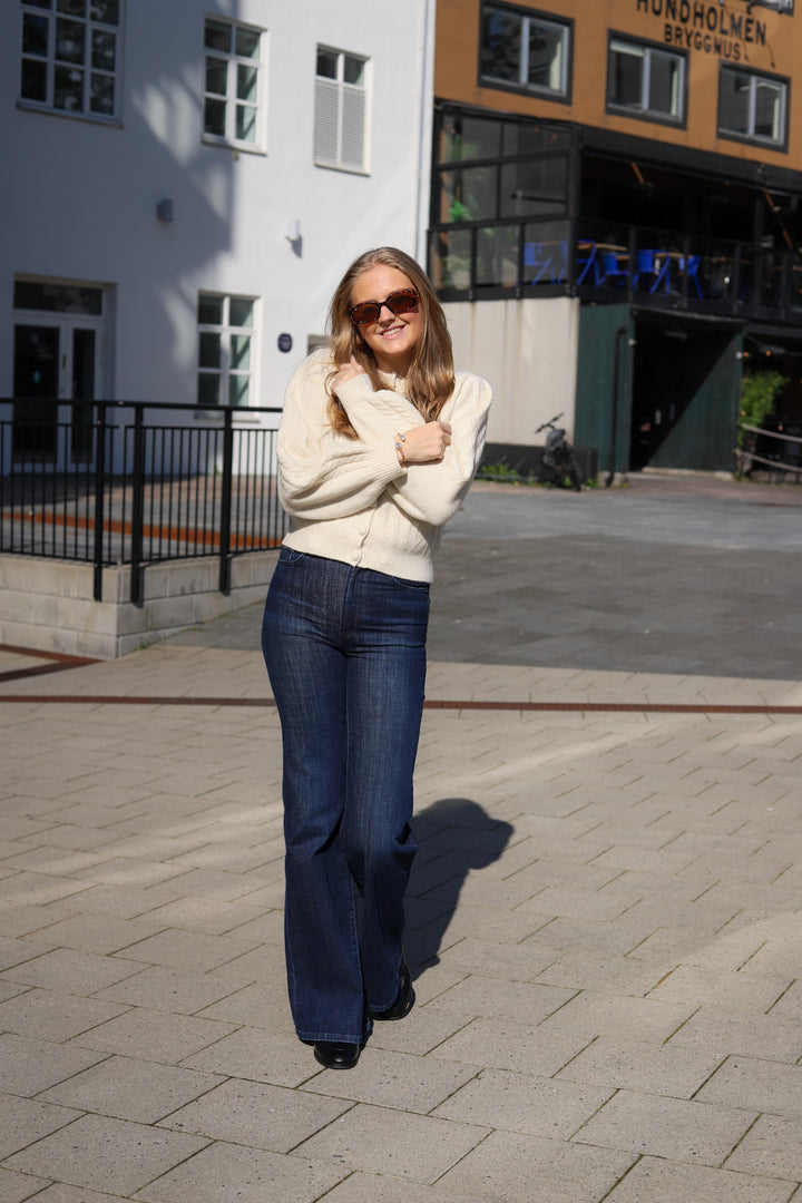 Elodie Knit White