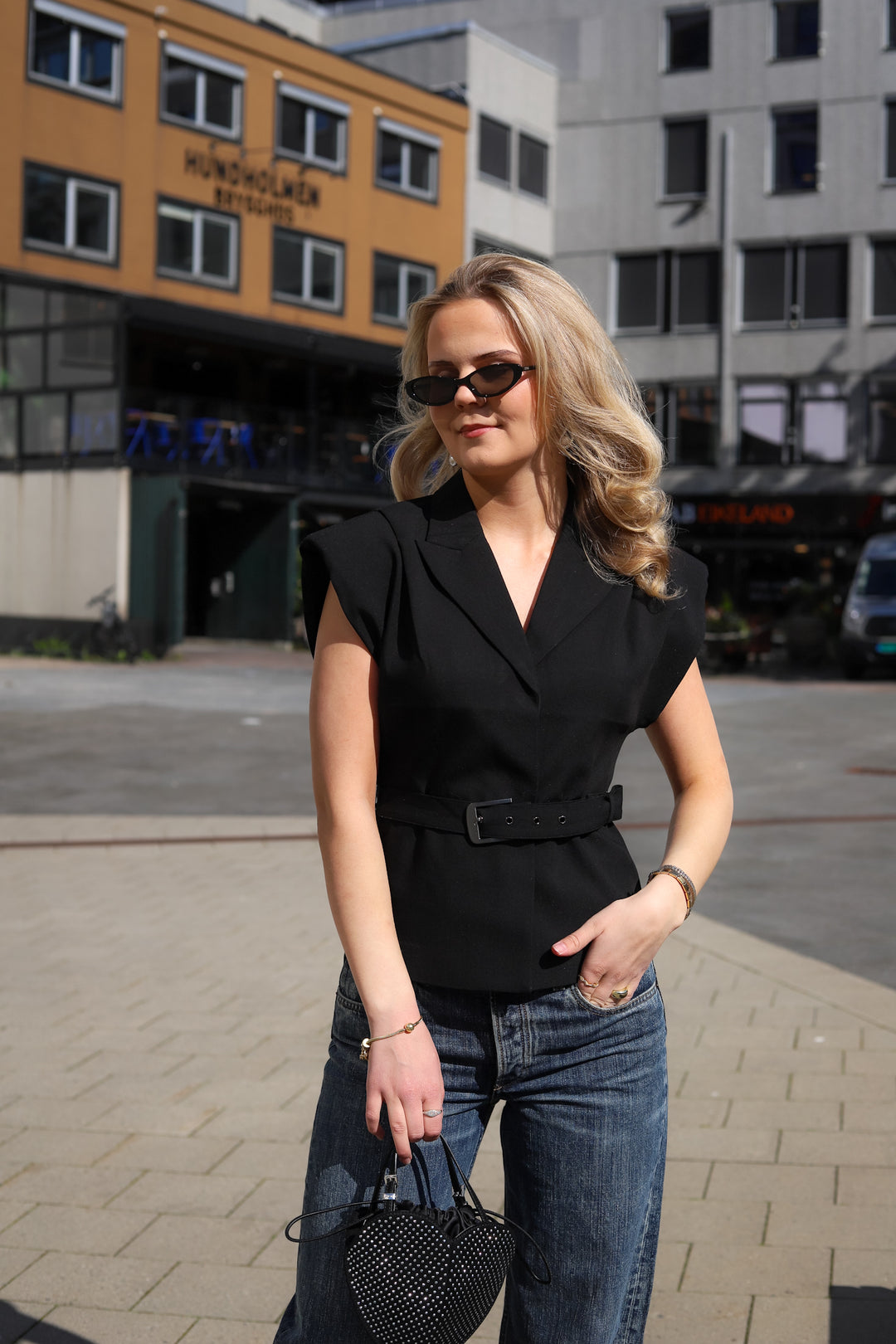 Beverly Waistcoat Black