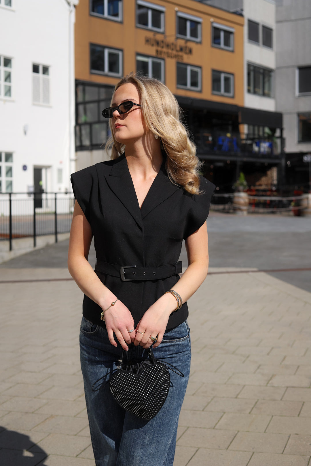 Beverly Waistcoat Black
