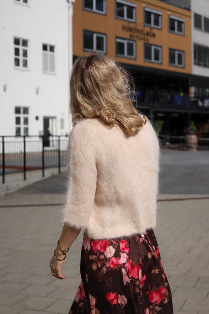 Hairy Knit Turtleneck Soft