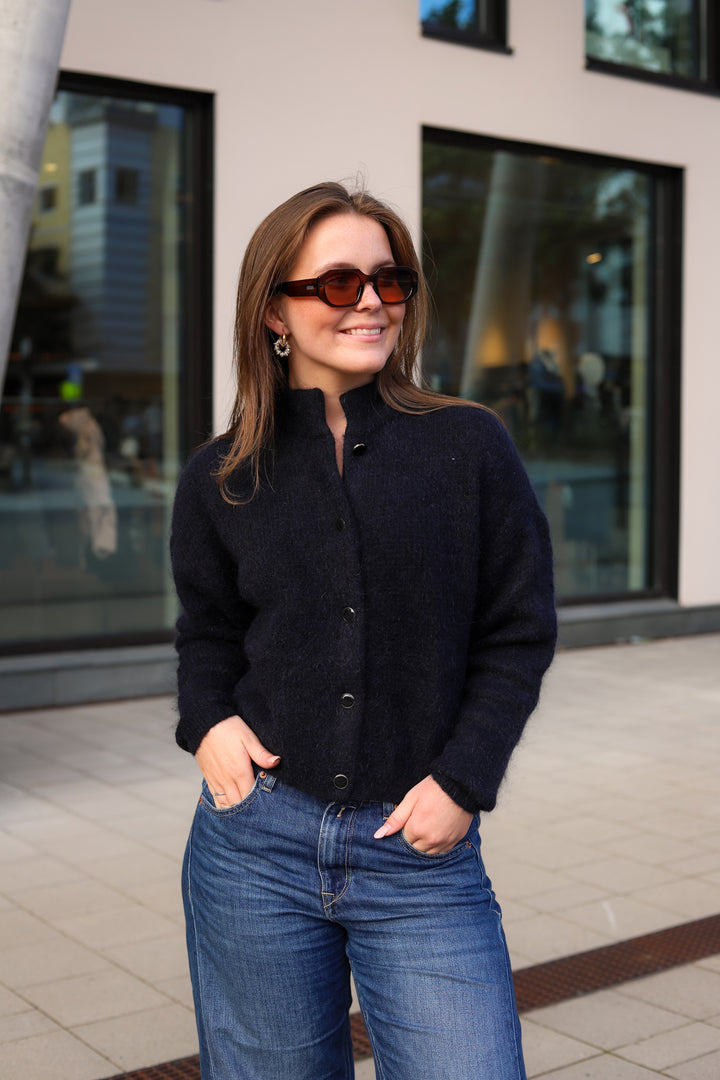 Debbie Cardigan Navy Melange