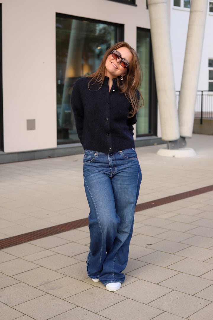 Debbie Cardigan Navy Melange