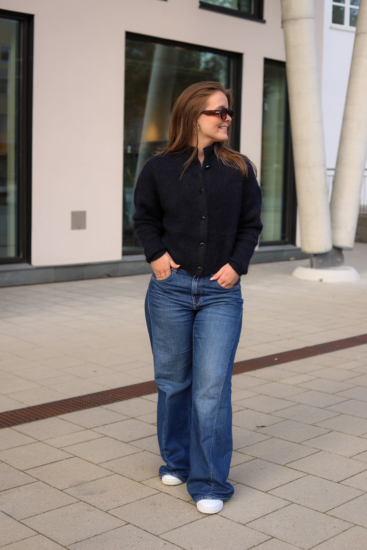 Debbie Cardigan Navy Melange