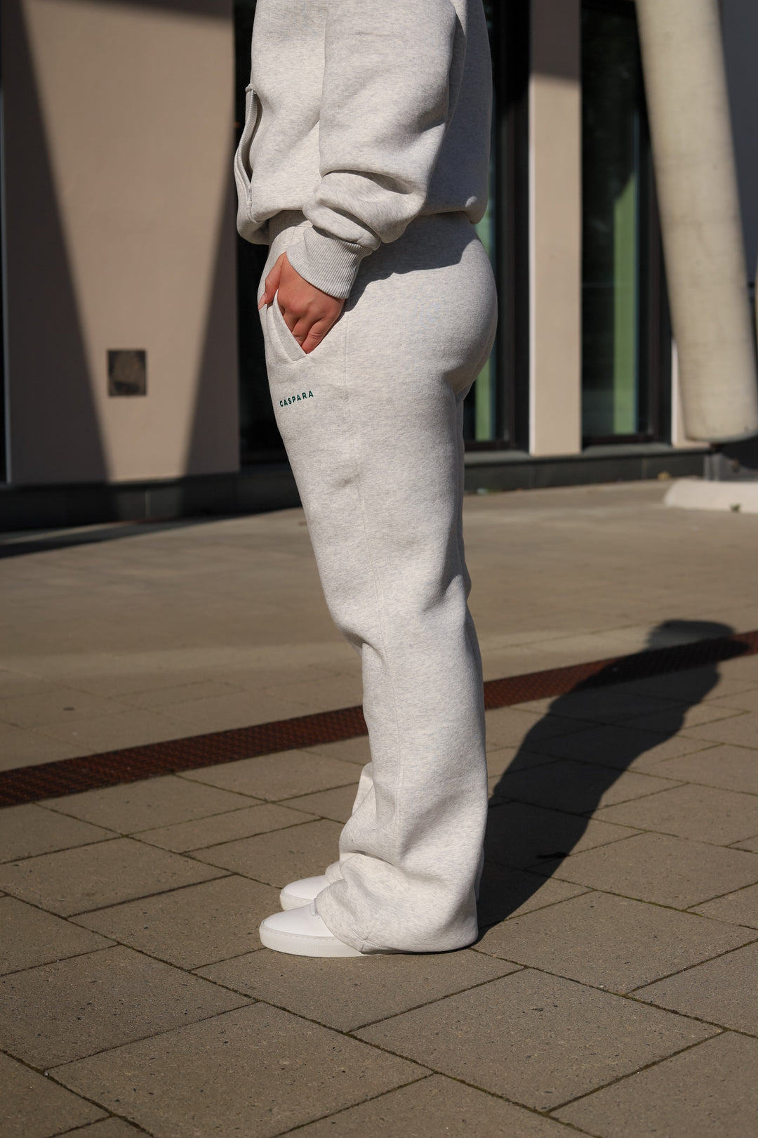 Cosmo Straight Leg Grey Melange