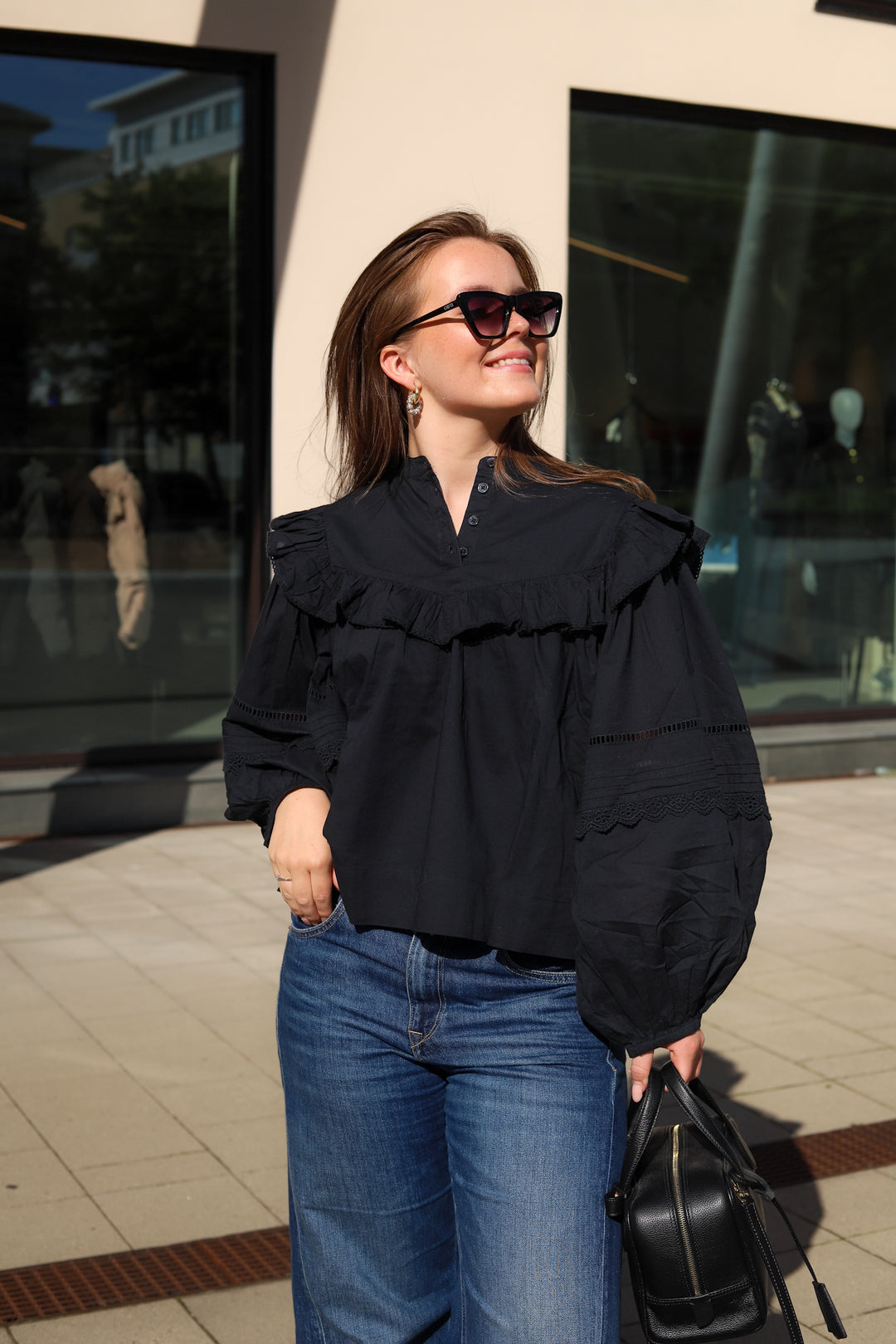 May Blouse Dark Navy
