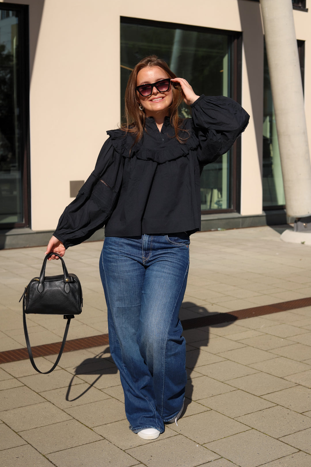 May Blouse Dark Navy