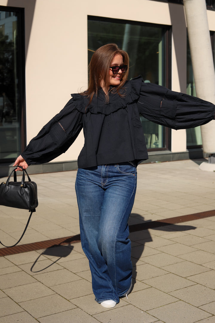 May Blouse Dark Navy