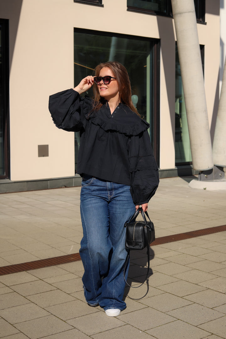 May Blouse Dark Navy