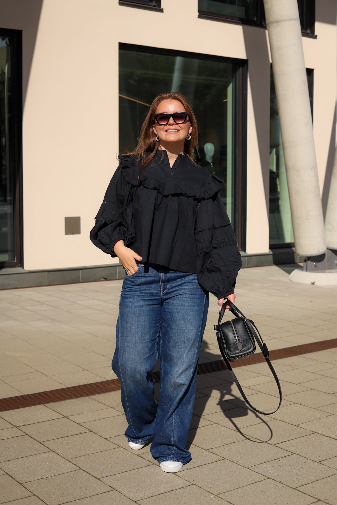May Blouse Dark Navy