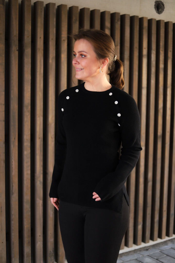Mary Merino Sweater Black