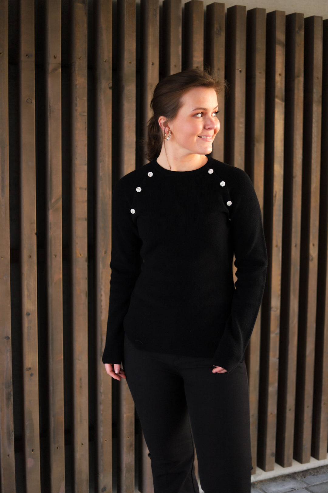 Mary Merino Sweater Black