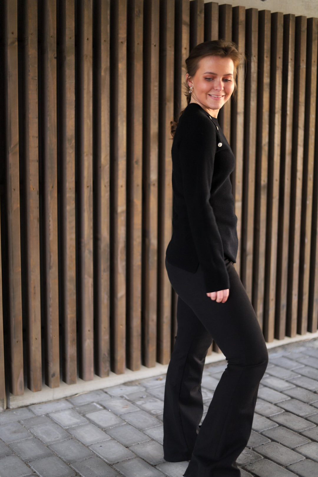 Mary Merino Sweater Black