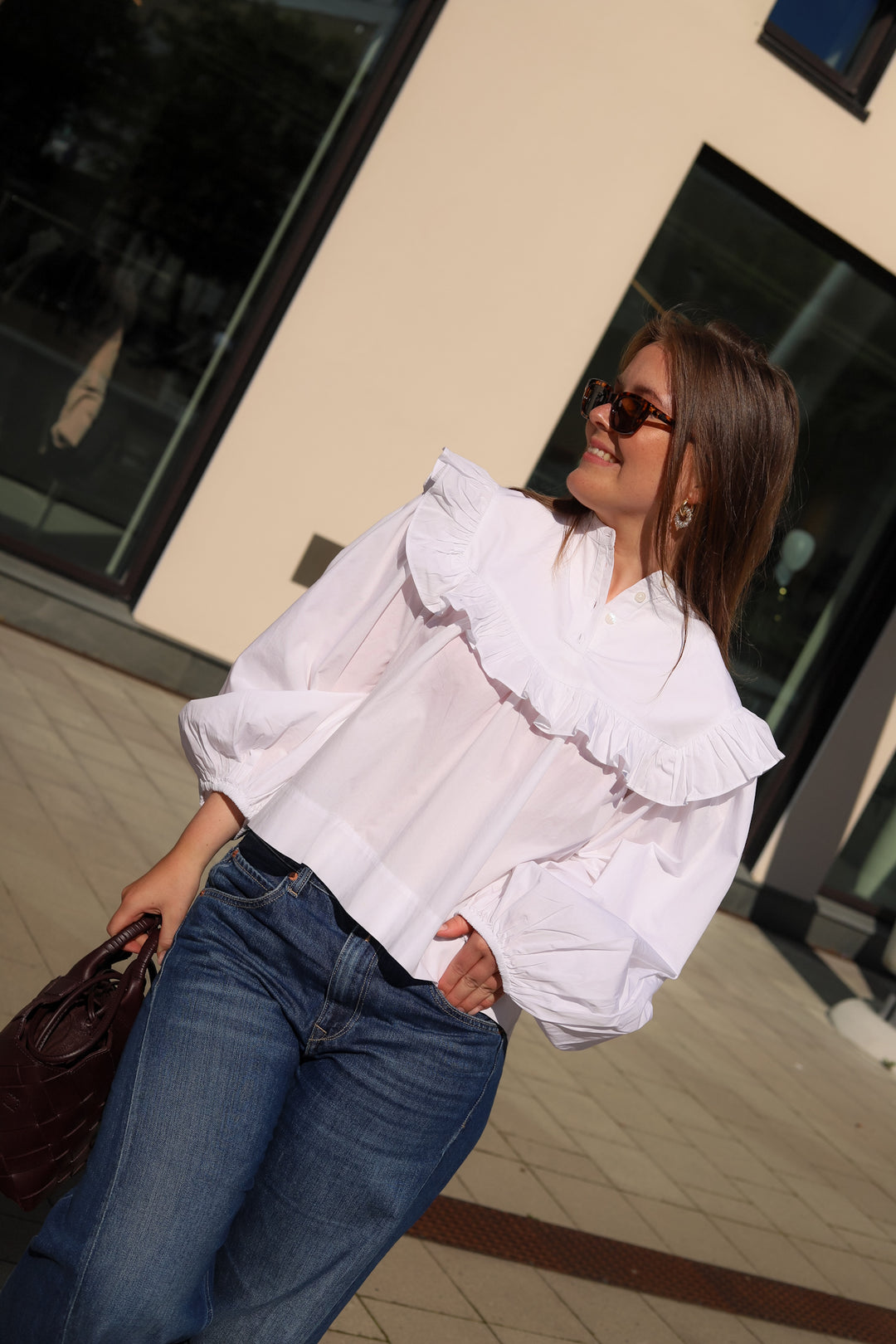 Petra Blouse White