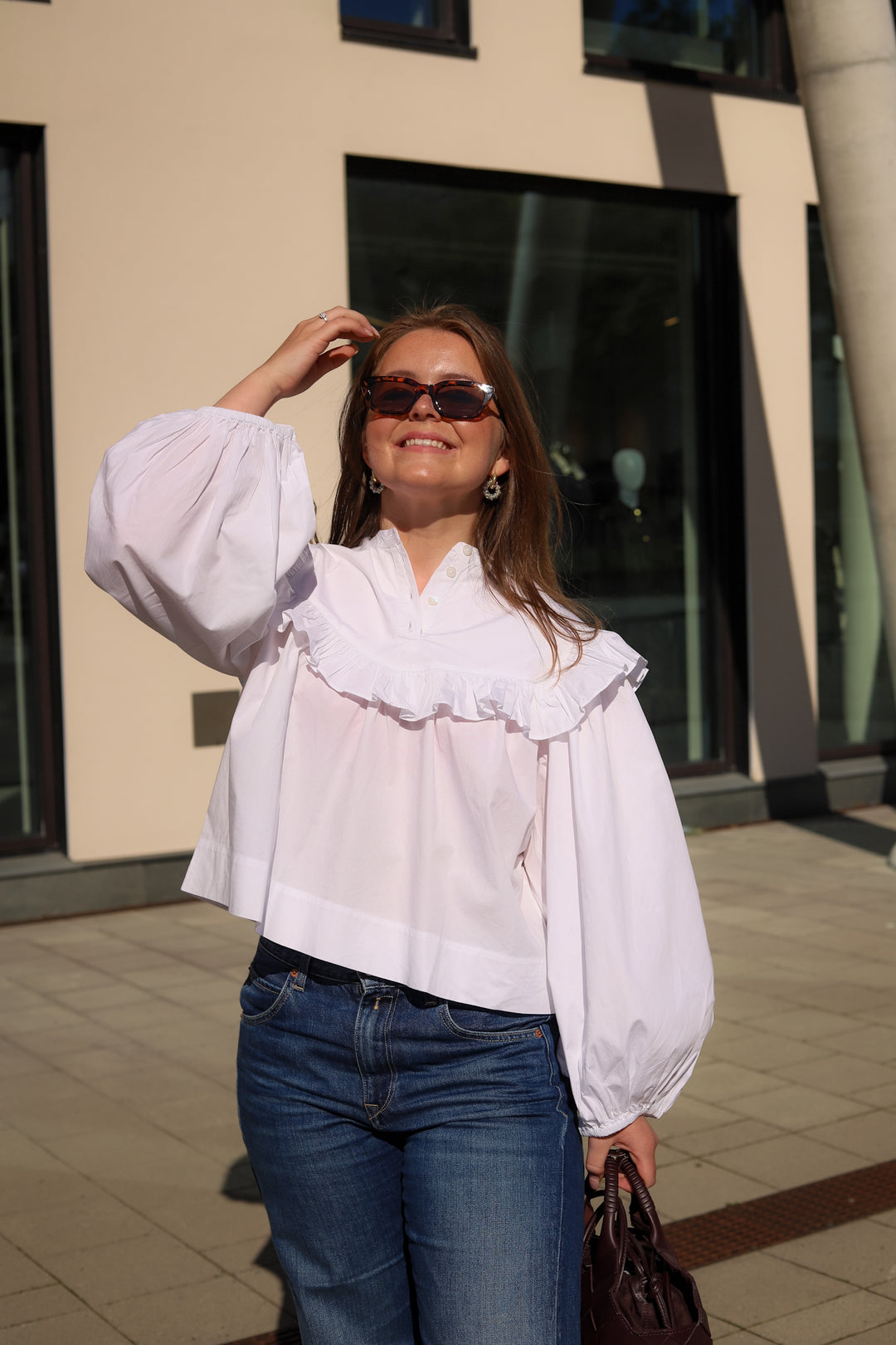 Petra Blouse White