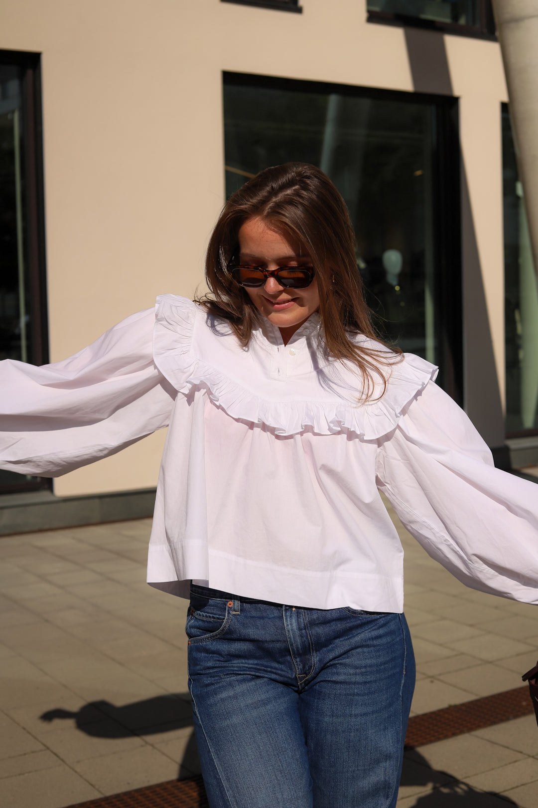 Petra Blouse White