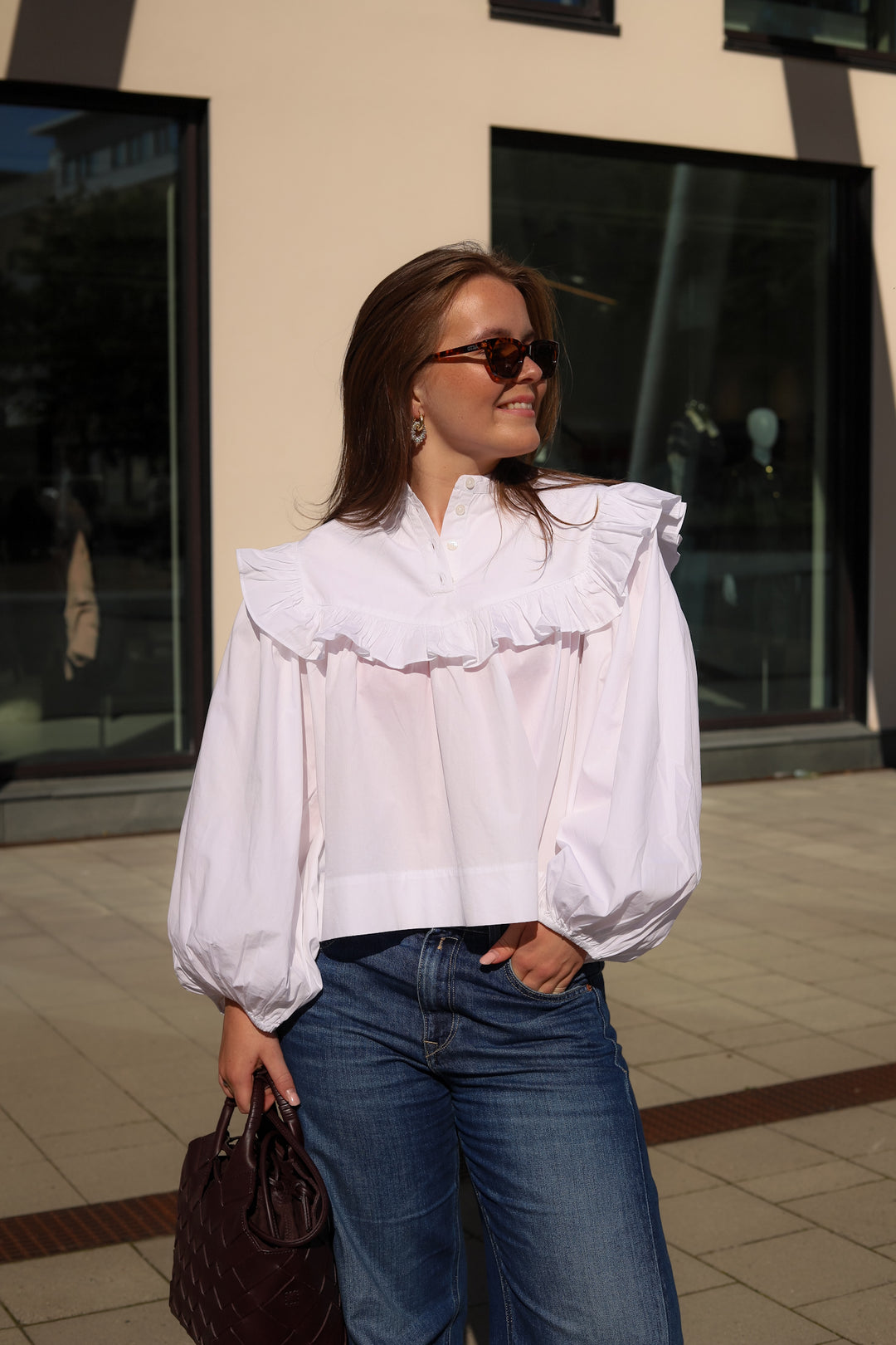 Petra Blouse White
