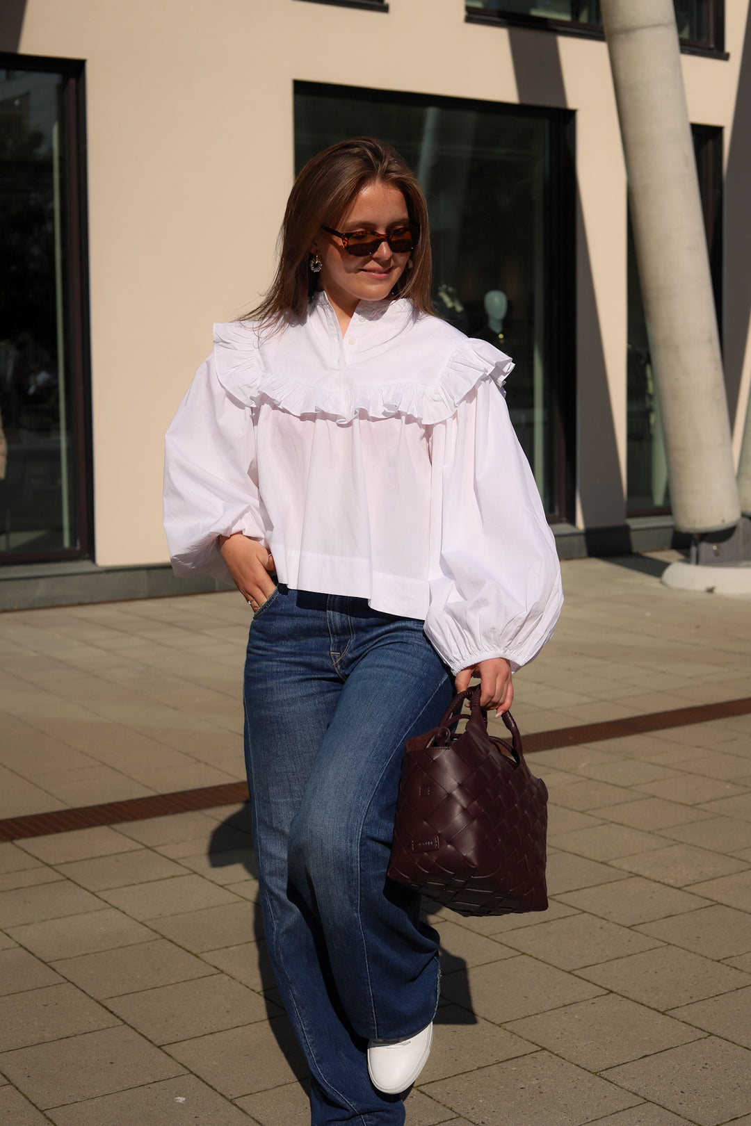Petra Blouse White