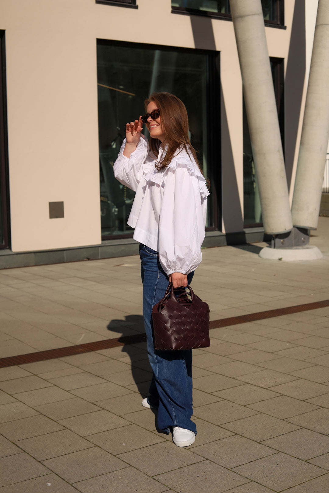Petra Blouse White