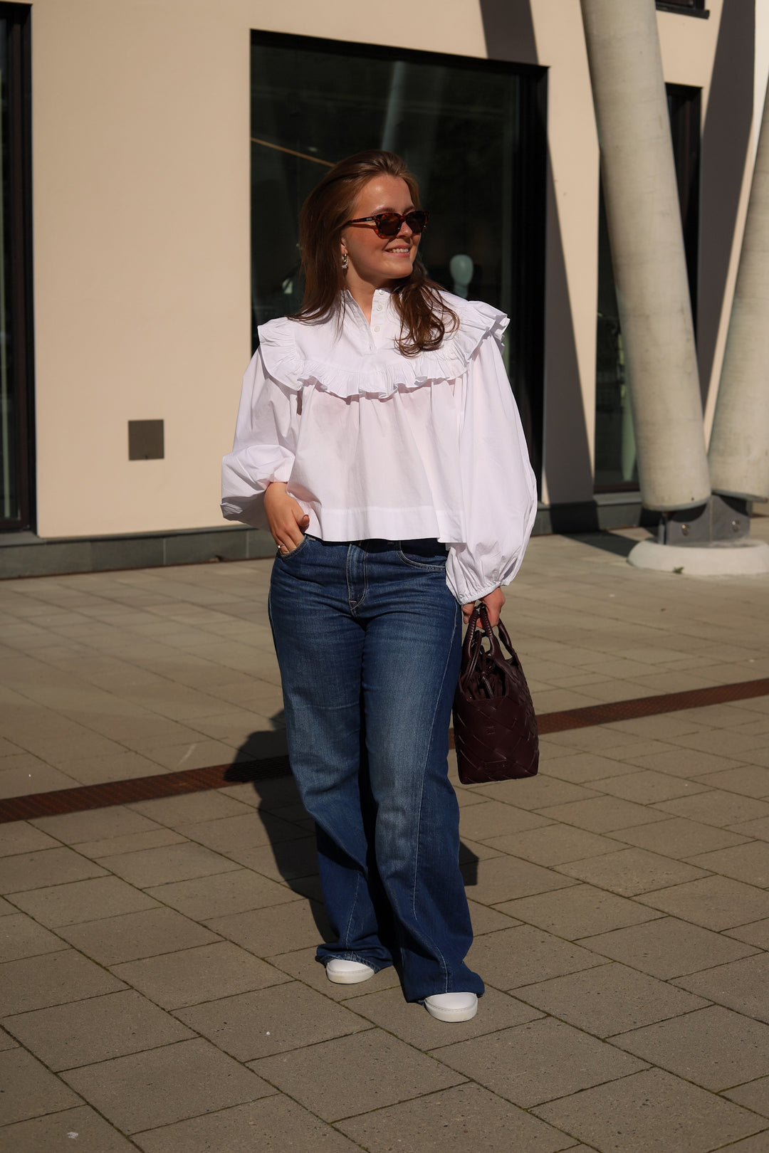 Petra Blouse White