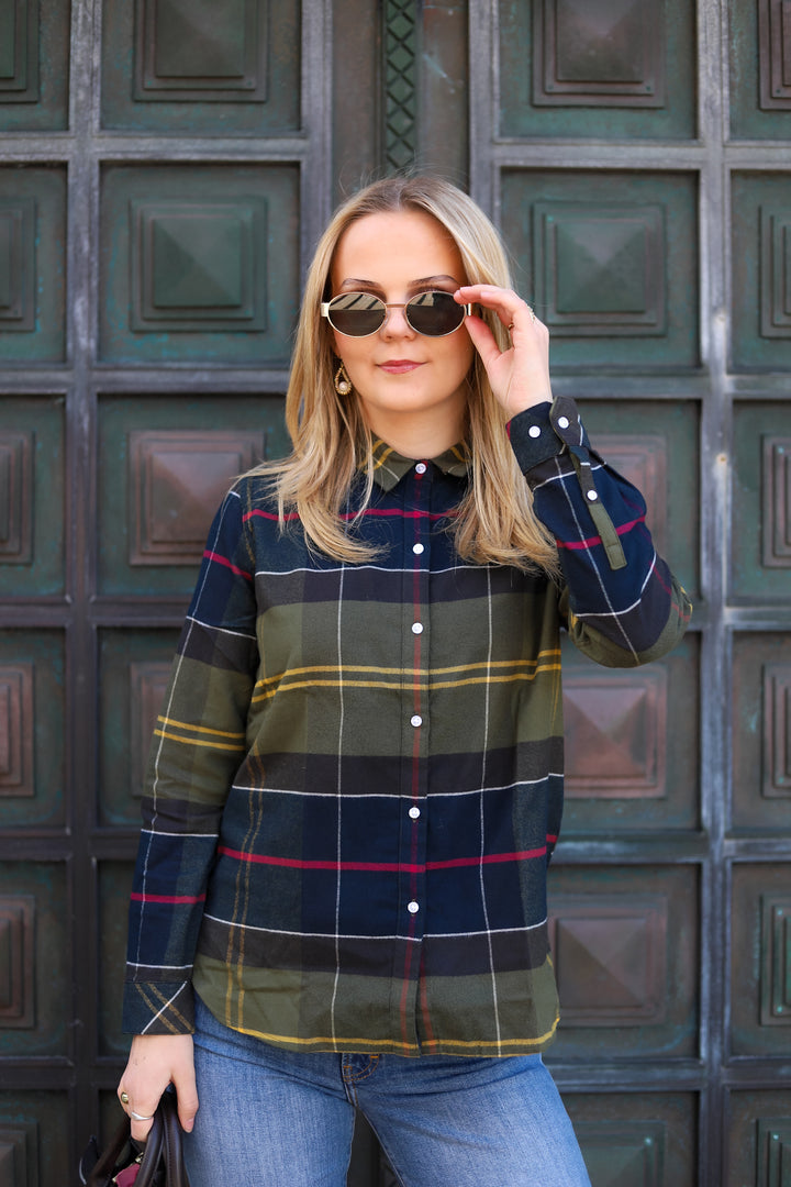 Anna Shirt Classic Olive