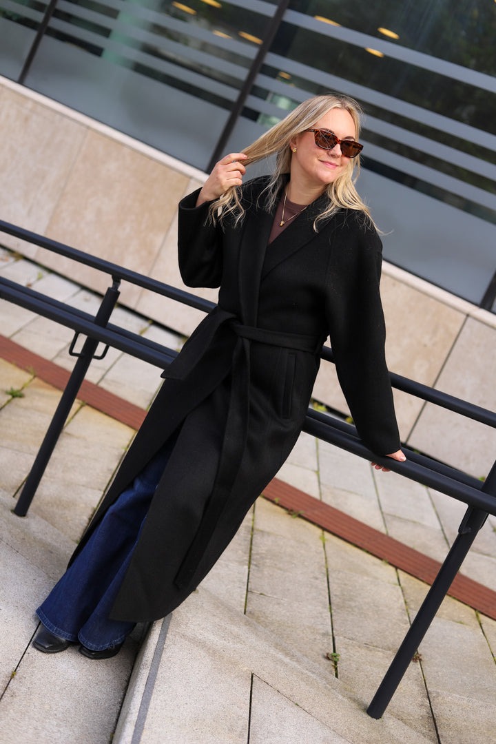 Houston Coat Black