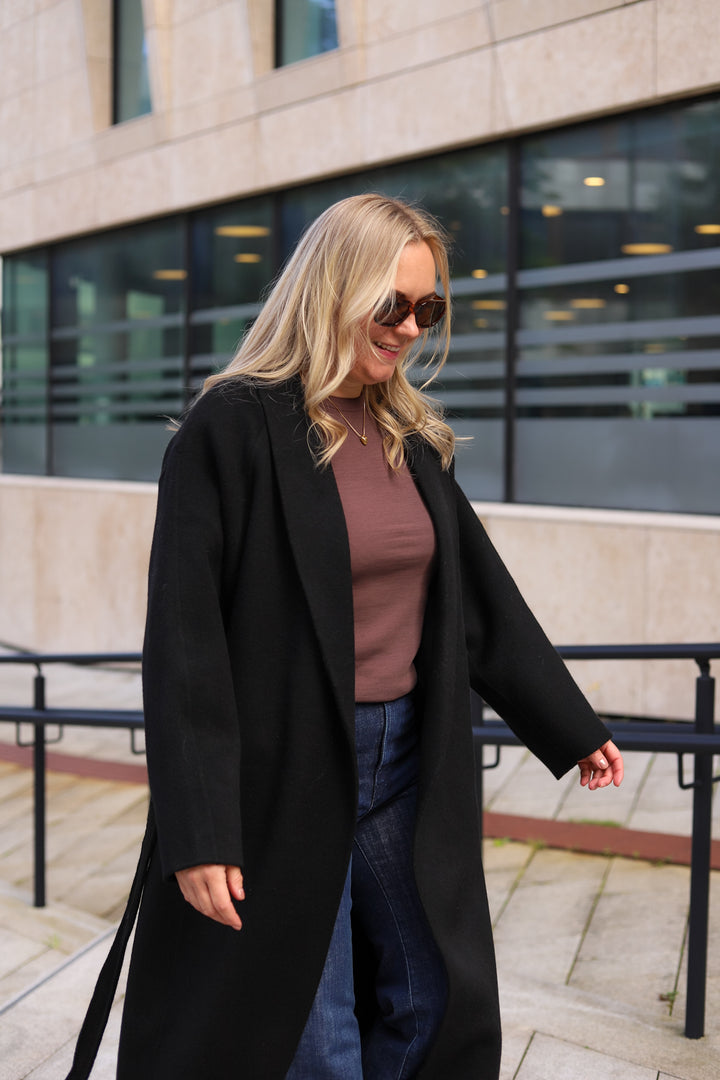Houston Coat Black
