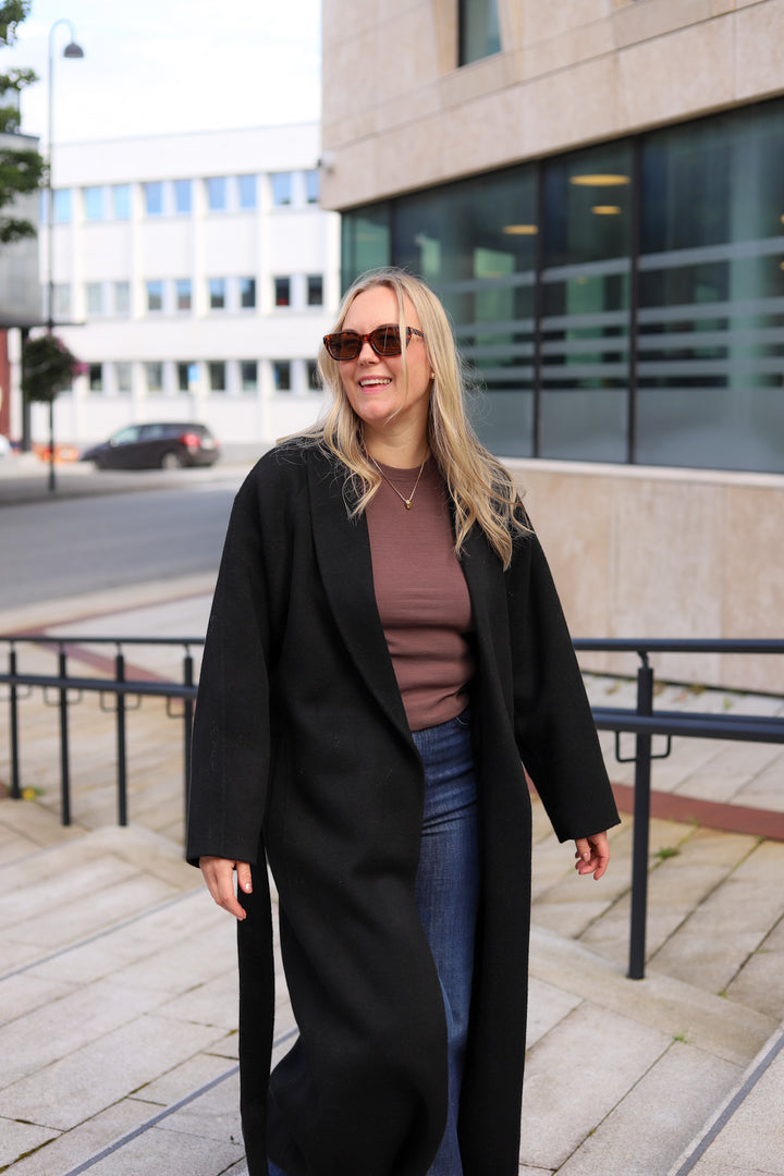 Houston Coat Black