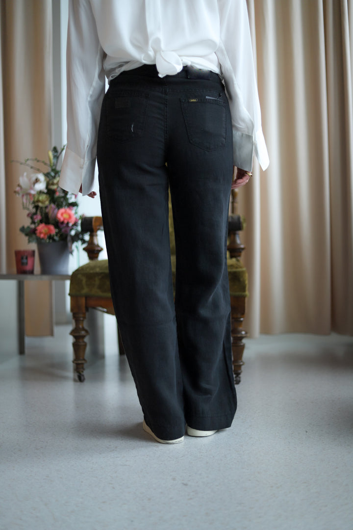 Culotte Linen Black
