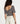Iguanura Boat Neck Blouse Brown stripe