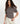 Iguanura Boat Neck Blouse Brown stripe