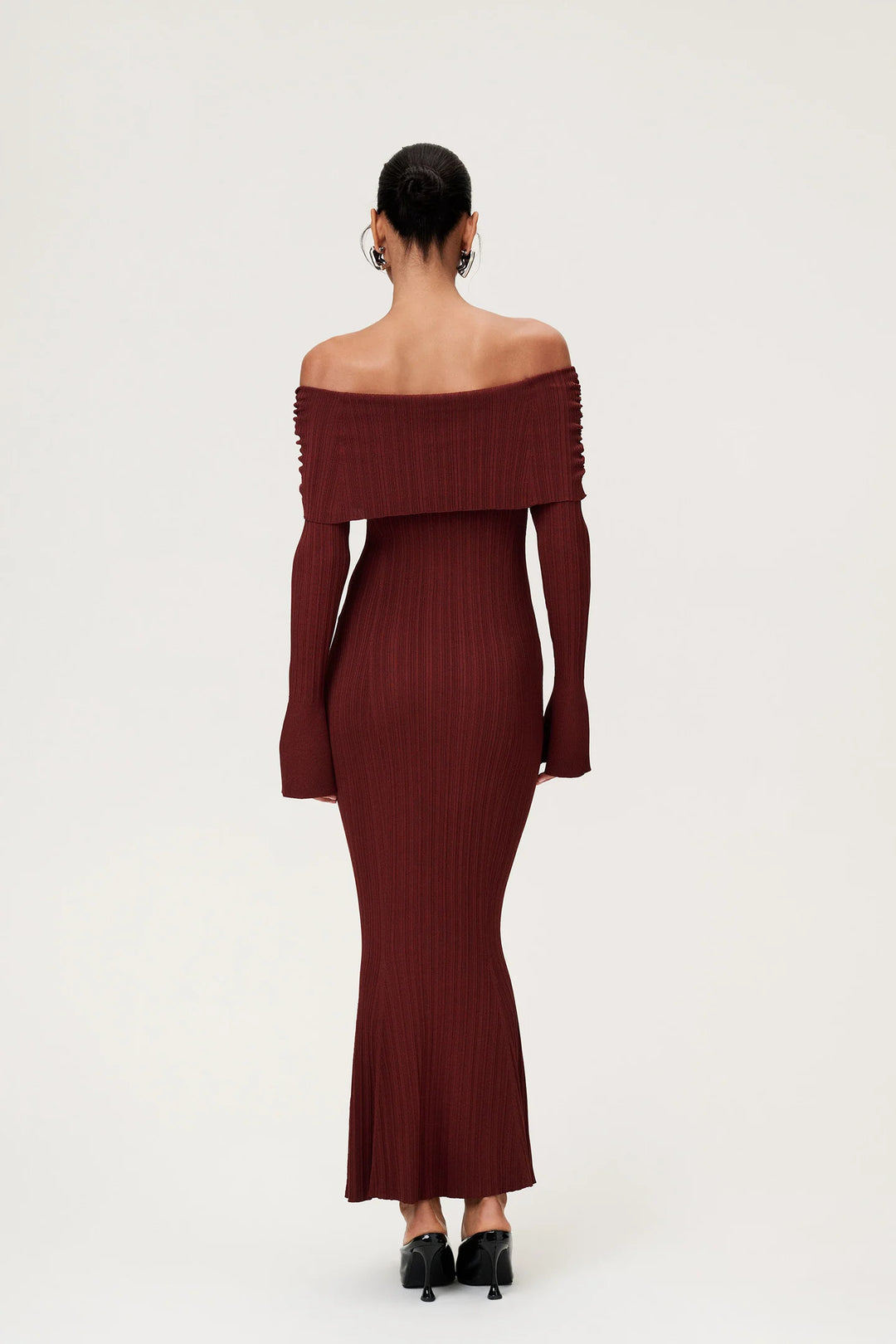 Izano Dress Burgundy